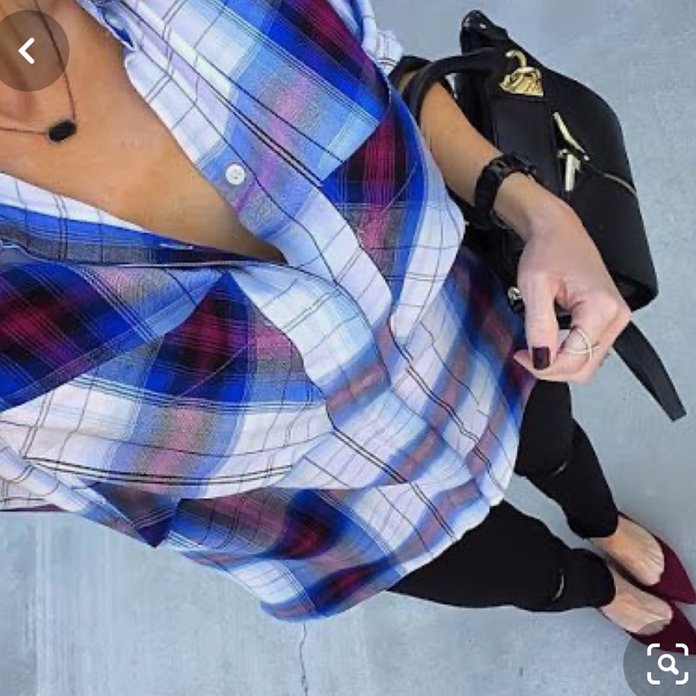 EUC Express Plaid Shirt